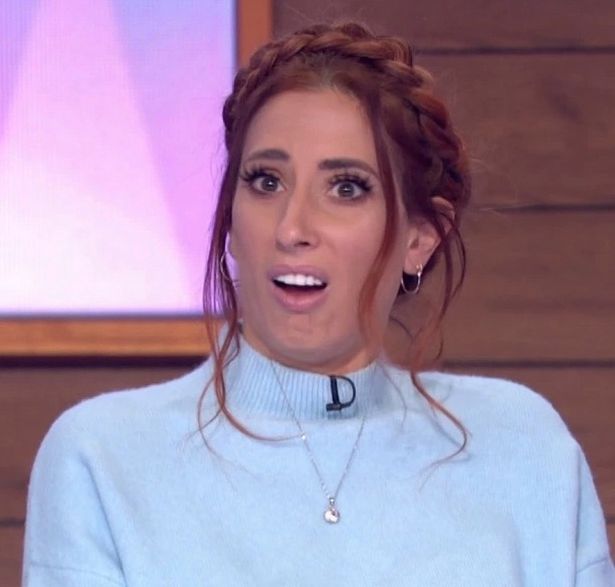 Stacey Solomon was horrified after a fan edited a snap of Nicki Minaj's baby