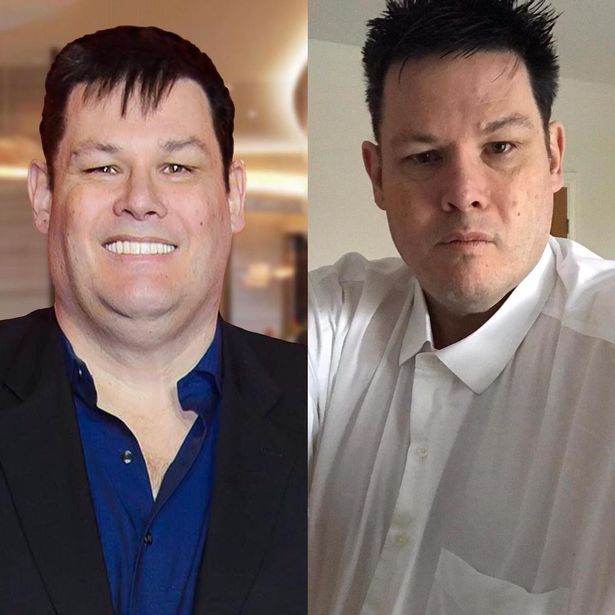 The Chase's Mark Labbett shows off his slimmed down figure