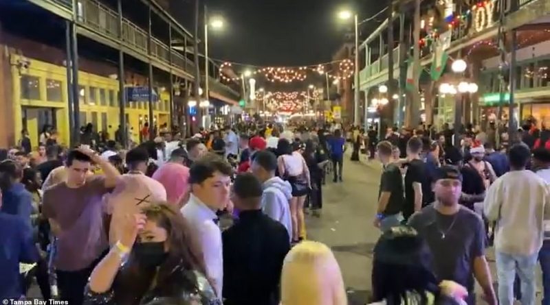 Thousands mass on Las Vegas Strip, cops bust up NYC parties and revelers crowd in Miami
