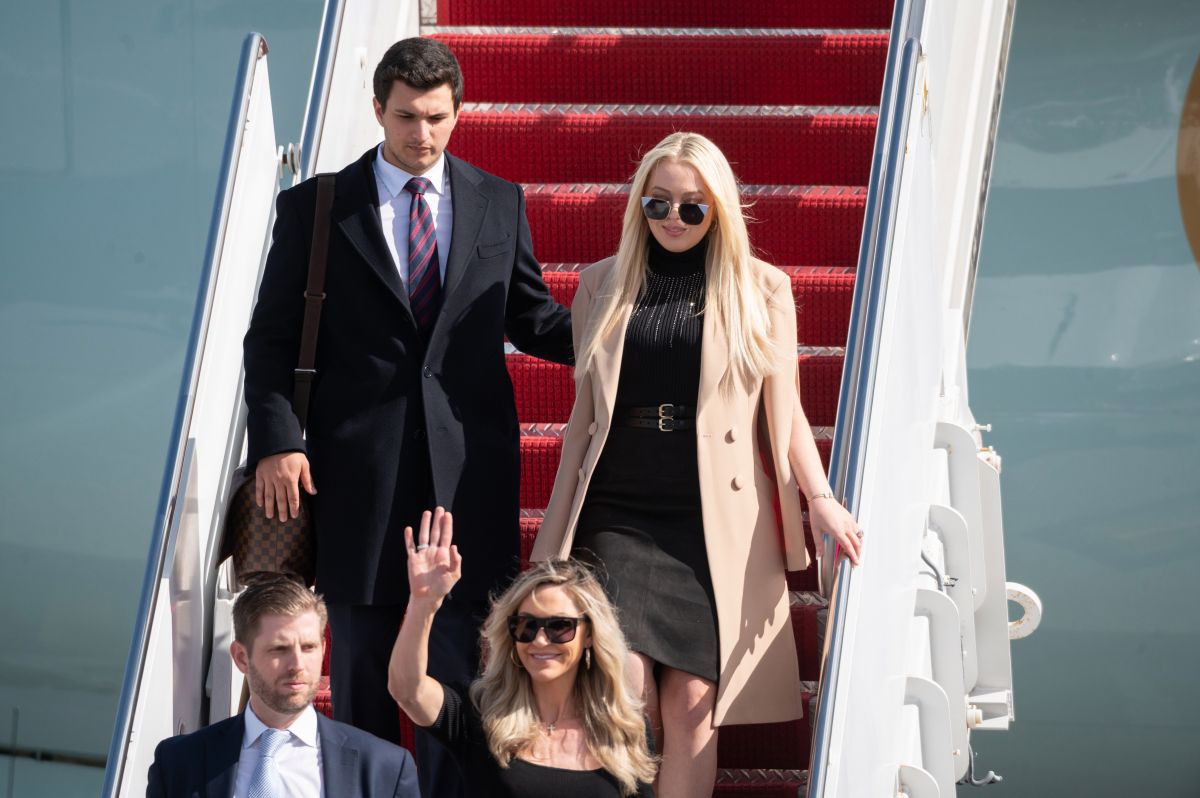 Trump's youngest daughter Tiffany's fiancé was living as a 