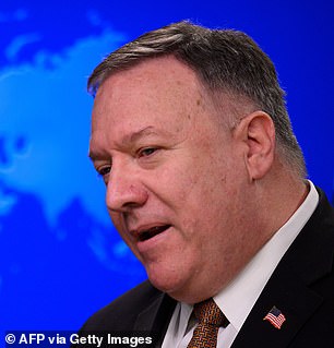 Secretary of State Mike Pompeo led criticism