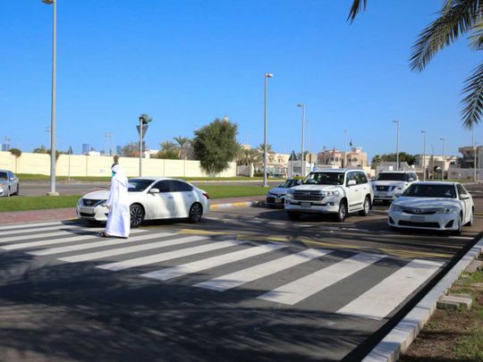 Watch: Abu Dhabi Police urges pedestrians to avoid jaywalking