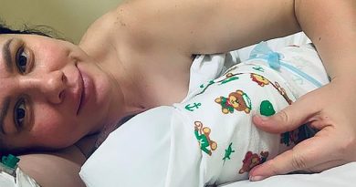 Woman, 35, reveals she’s given birth to a baby girl with her 21-year-old stepson