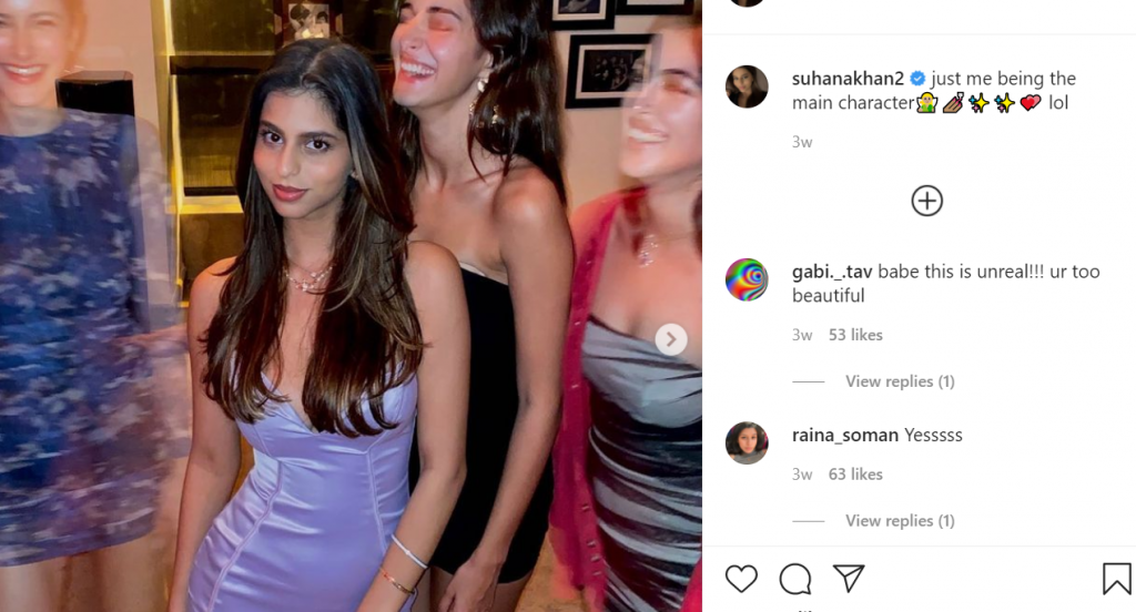 Sexy Suhana Khan Looks Every Bit A Diva In A Pencil Skirt And Crop Top Set
