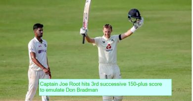 Captain Joe Root hits 3rd successive 150-plus score to emulate Don Bradman : India vs England