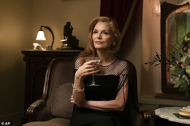 Cold shoulder: Michelle Pfeiffer delivered a stunning and brave performance for the drama French Exit but she did not get included