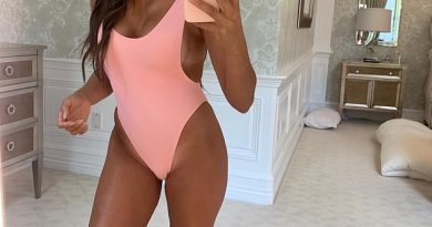 Real Housewives of New Jersey star Melissa Gorga sets pulses racing in an electric pink swimsuit