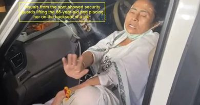 Mamata Banerjee Says Pushed By 4-5 Men While Getting In Car, Injured In Leg