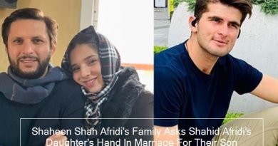 Shaheen Shah Afridi’s Family Asks Shahid Afridi’s Daughter’s Hand In Marriage For Their Son