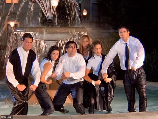 10 years: The series - about six pals that live in the same apartment complex in New York - aired from 1994 until 2004