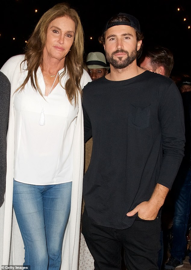 His take: This comes after Brody Jenner called Cyrus' 'lesbian thing' with his estranged wife Kaitlynn Carter 'gnarly.' Seen with Caitlynn Jenner in 2016