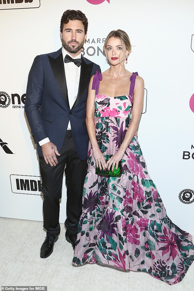 The way they were: Jenner and Carter attend IMDb LIVE At The Elton John AIDS Foundation Academy Awards party in February 2019