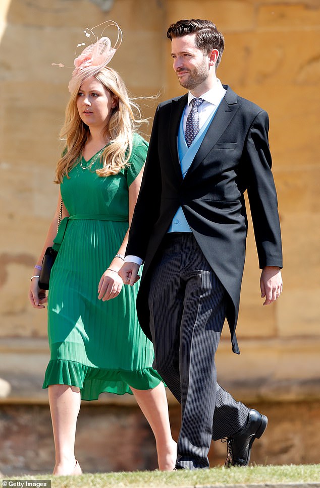 Royal Foundation chairman Jason Knauf, the former communications secretary to Prince Harry and Meghan Markle, attends the couple's wedding at Windsor Castle on May 19, 2018