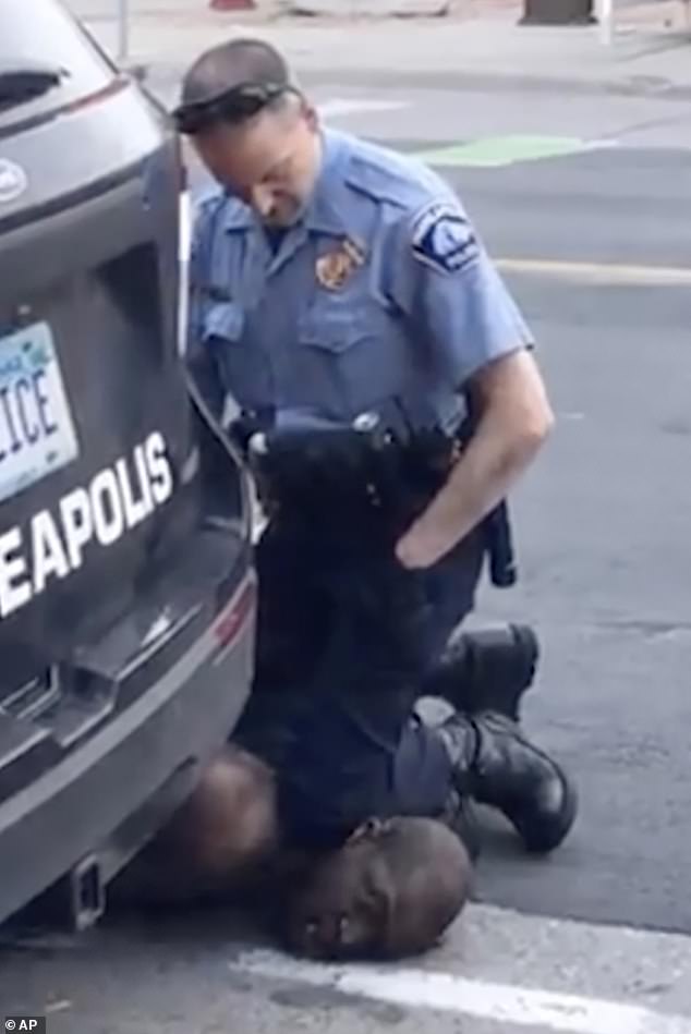 George Floyd's May 2020 murder at the hands of Minneapolis cop Derek Chauvin, pictured, sparked ongoing protests and debate over police brutality, and defunding law enforcement