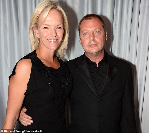 Charlotte's parents Elisabeth Murdoch and Matthew Freud (pictured together in 2013) divorced and the teen moved in with her 'very fun' father