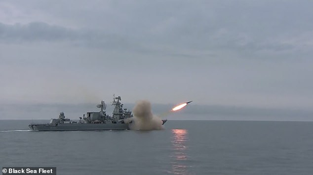 On 13 May, Russia released a video demonstrating a show of strength coincide with Black Sea Fleet day