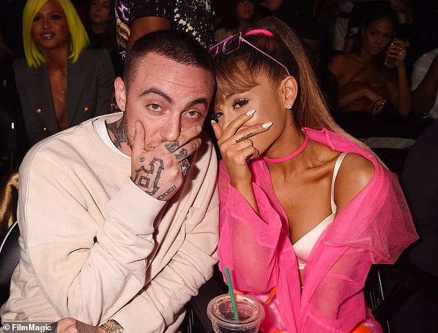 Passing: She dated the late rapper Mac Miller, real name Malcolm James McCormick, for two years. He tragically died in 2018 (the pair pictured in 2016)