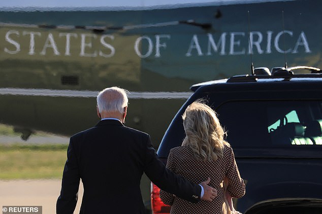 The Bidens' tax return shows that $260,000 of their income came from pensions and investments, as well as $45,836 in social security benefits, with most of the remainder coming from Jill Biden's job as an educator