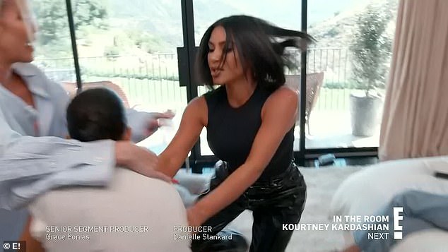 Showdown: The Unscripted ceremony even repeats the Best Fight award from the previous evening, though tonight's nominees focus on reality show kerfuffles, including Kourtney and Kim Kardashian's shocking pile on during Keeping Up With The Kardashians