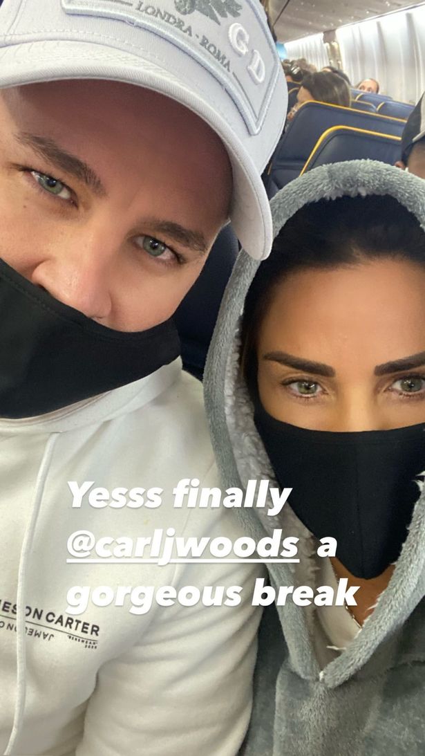 Bankrupt Katie Price is on 'baby-making' holiday with Carl Woods in Portugal
