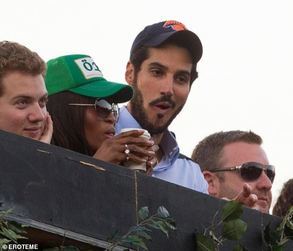 Snapped: In July 2016, Naomi was pictured looking cosy with billionaire businessman Hassan Jameel when they attended the British Summer Time Festival together