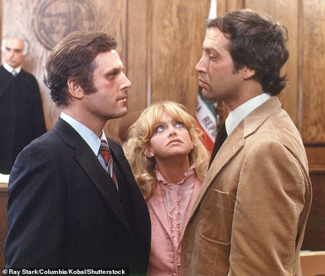 Smart trio: And in 1980, he was the stuffed suit next to to Chevy Chase's smooth talker in the film Seems Like Old Times which had as its star Goldie Hawn. The film was a box office dynamo