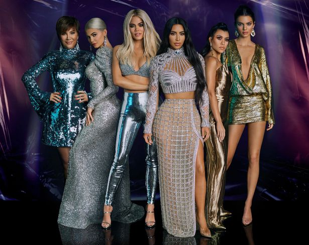 Kris Jenner, Kylie Jenner, Khloe Kardashian, Kim Kardashian, Kourtney Kardashian, and Kendall Jenner.E!