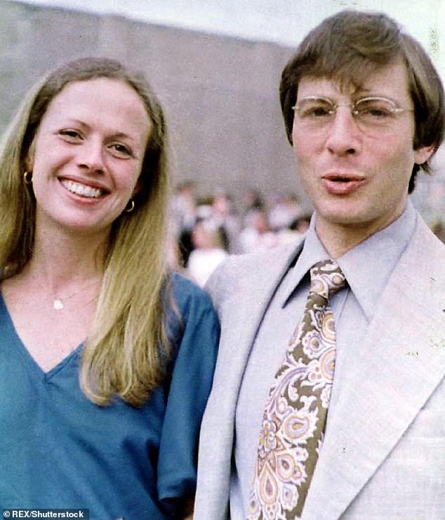 Deputy District Attorney John Lewin claimed Durst's own words will how he killed his best friend and a neighbor to cover up mystery of wife Kathy's disappearance. Pictured: Robert Durst and Kathy Durst