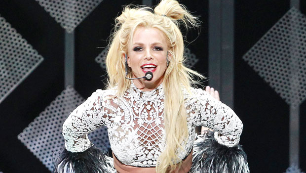 Britney Spears Rocks Crop Top & Short Shorts As She Recycles Her Easter Outfit In Cute New Video