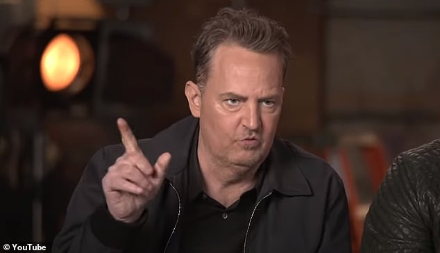 Worrisome: Matthew Perry raised concerns on Wednesday after appearing to slur his speech in a teaser for the upcoming Friends reunion, which airs later this month