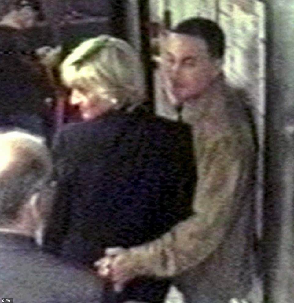 Harry described the pain of losing his mother Diana. Handout CCTV footage showing Diana, Princess of Wales with Dodi Fayed inside the Ritz Hotel, which has been shown to the jury at the inquest into her death