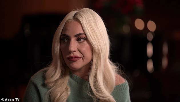 Heartbreaking: Gaga, whose real name is Stefani Germanotta, recalled: 'I was 19 years old, and I was working in the business, and a producer said to me, "Take your clothes off".'
