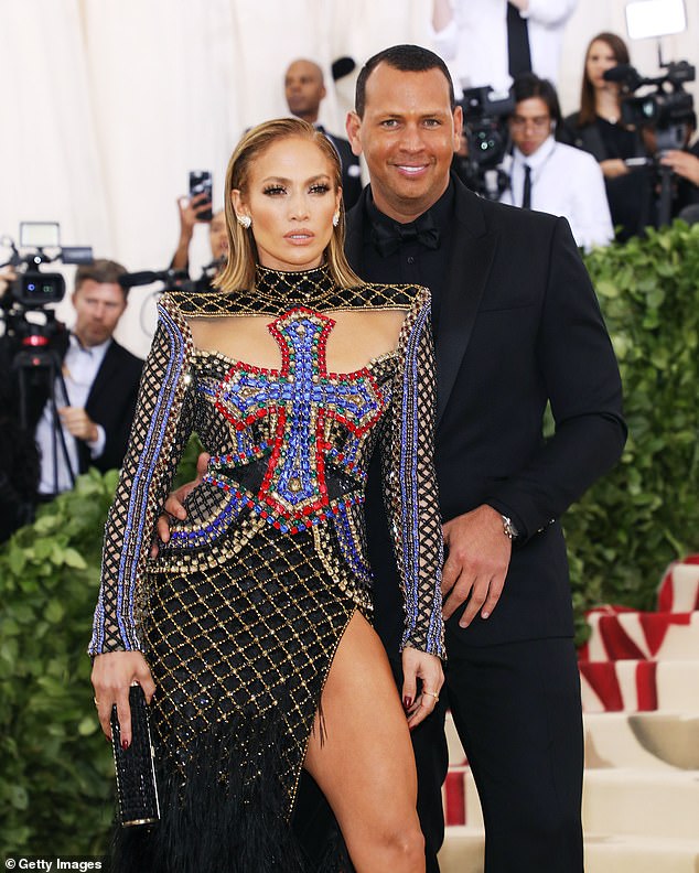 A-Rod, 45, and J.Lo were together for four years and engaged for two of them. In mid-April they released a statement, after weeks of rumors, to say they were ending their engagement. The couple seen here in May 2018