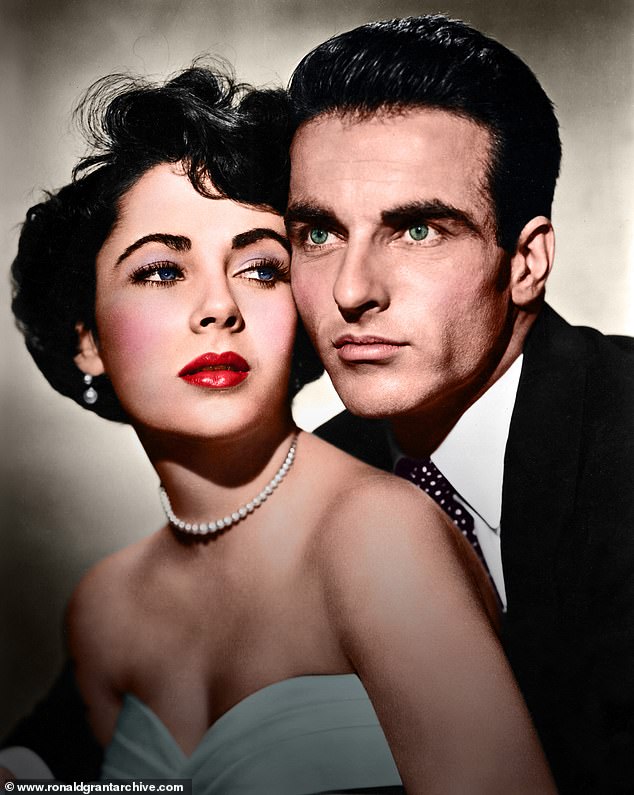 Icons: Screen legends Elizabeth Taylor and Montgomery Clift shared an immeasurable bond when they were the top of Hollywood's elite; seen in 1951