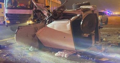 Emirati youth dies in horrific Ajman car-truck collision
