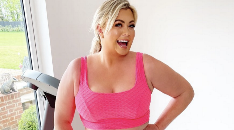 Gemma Collins looks amazing in skintight hot pink as she raves about fitness