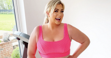 Gemma Collins looks amazing in skintight hot pink as she raves about fitness