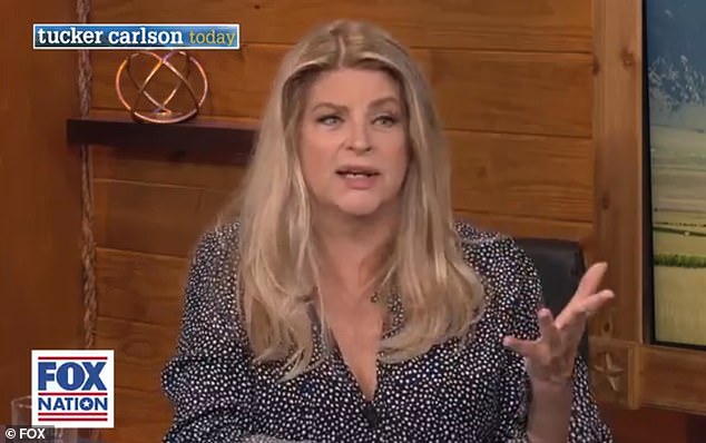 Kirstie Alley tells Tucker Carlson about backlash she faced for publicly supporting Trump