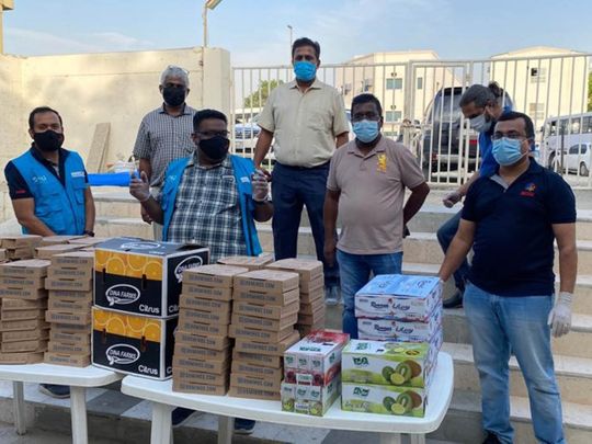 More than 30,000 workers received pizzas during Ramadan donation drive