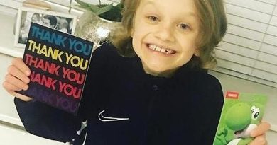 Mourners line streets to pay tribute to fund-raising hero, nine, killed by lightning at football 