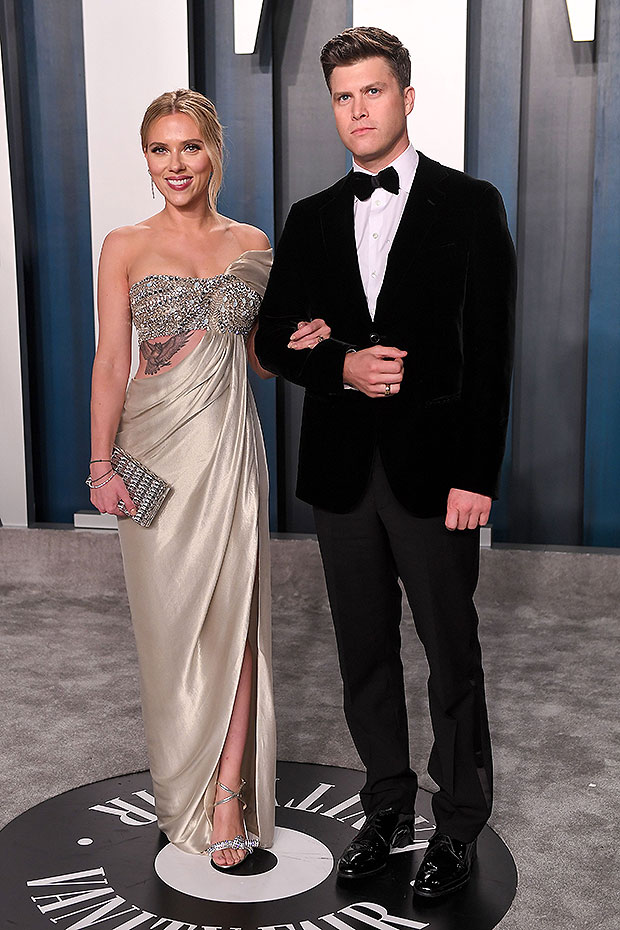 Scarlett Johansson, Colin Jost at MTV Movie & TV Awards 2021