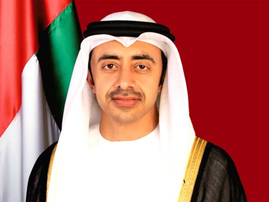 UAE alarmed by escalating spiral of violence in Israel and Palestine: Abdullah bin Zayed