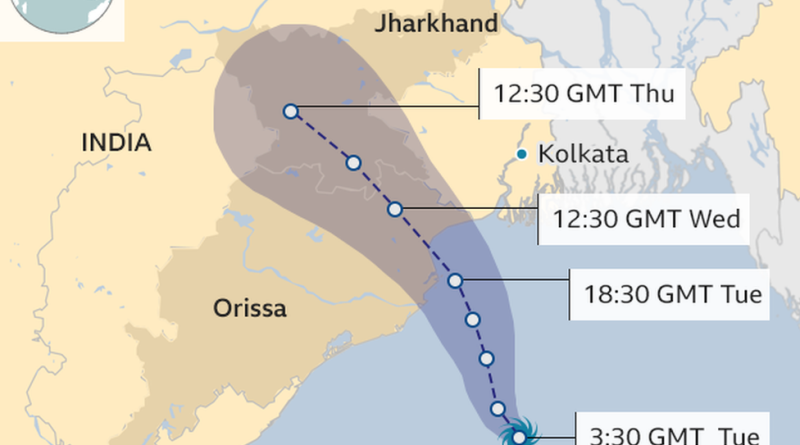 Cyclone Yaas: ‘Severe’ cyclone storm makes landfall on India’s east coast
