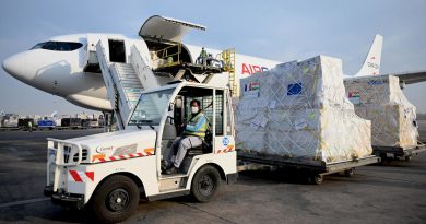 India Receives Medical Supplies From France To Combat Covid Surge