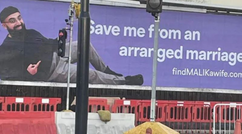 “Save Me From An Arranged Marriage”: Man Uses Billboards To Find A Wife