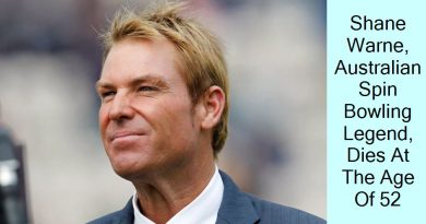 Shane Warne, Australian Spin Bowling Legend, Dies At The Age Of 52