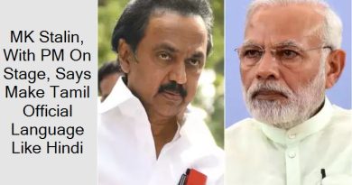 MK Stalin, With PM On Stage, Says Make Tamil Official Language Like Hindi