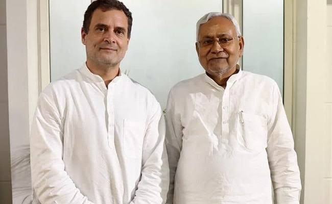 “No Prime Ministerial Ambition”: Nitish Kumar After Meeting Rahul Gandhi