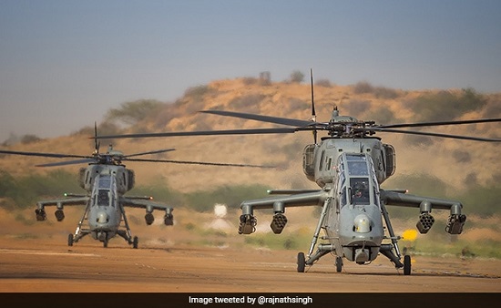 Made-In-India Light Combat Helicopter (LCH) To Be Inducted Tomorrow