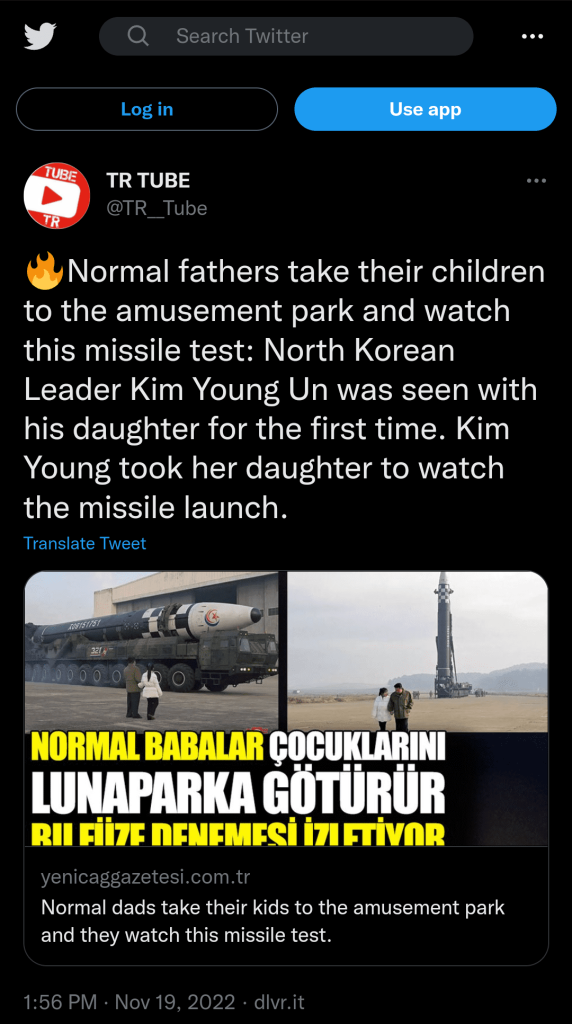 Kim Jong-Un Presents His Daughter At The Missile Launch Site